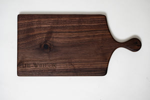 Handmade Walnut Willcox Branded Board
